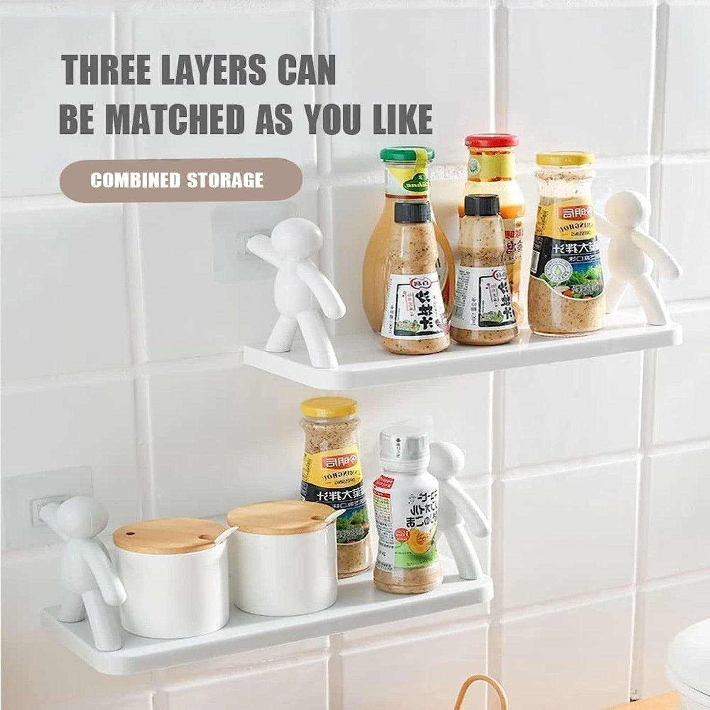 UK-0111 Floating Shelves for Bedroom,Wall Shelves for Living Room/Kitchen,Wall Mounted Shelf Stand
