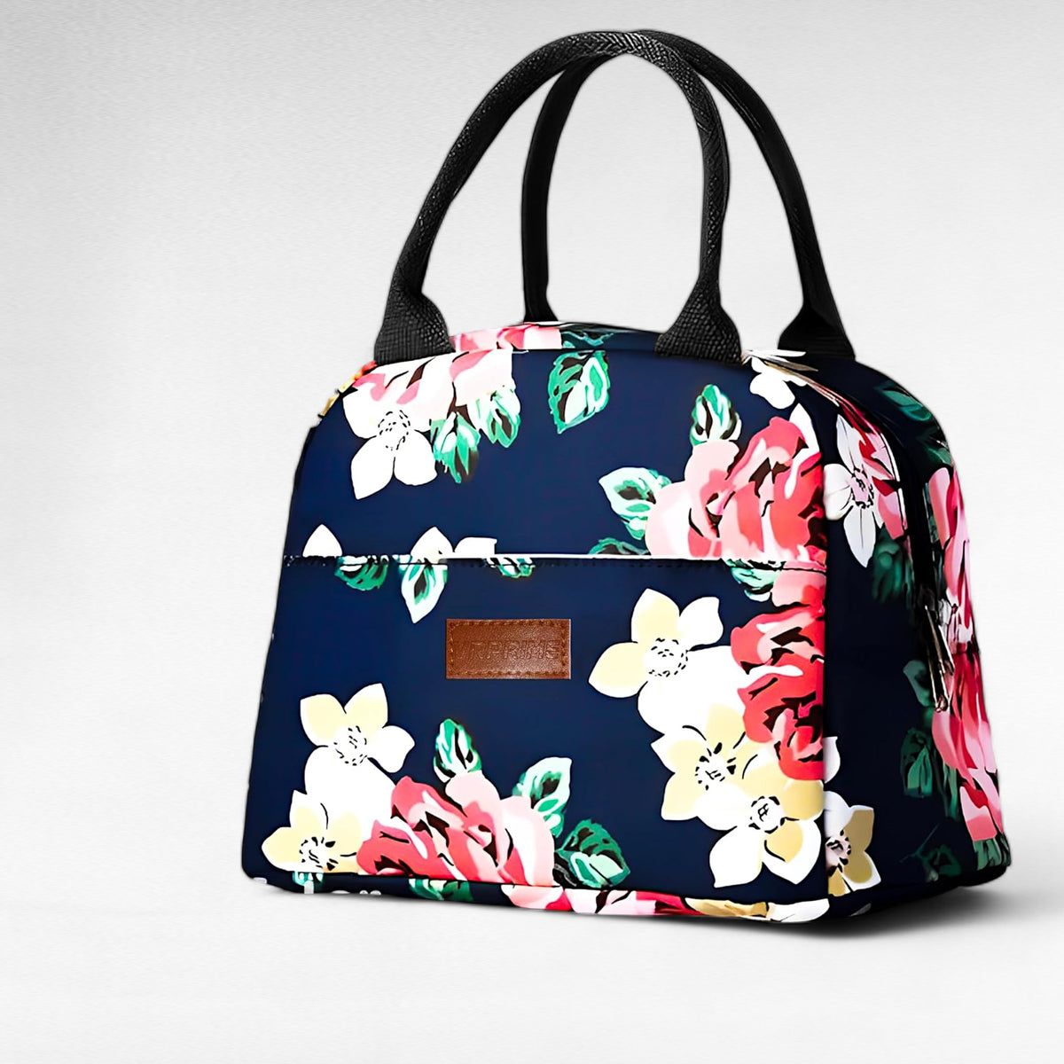 UK-0358 Lunch Bag for Office Women | Tiffin Insulated Handbag for Lunch Box | School, Picnic, Office, Outdoor