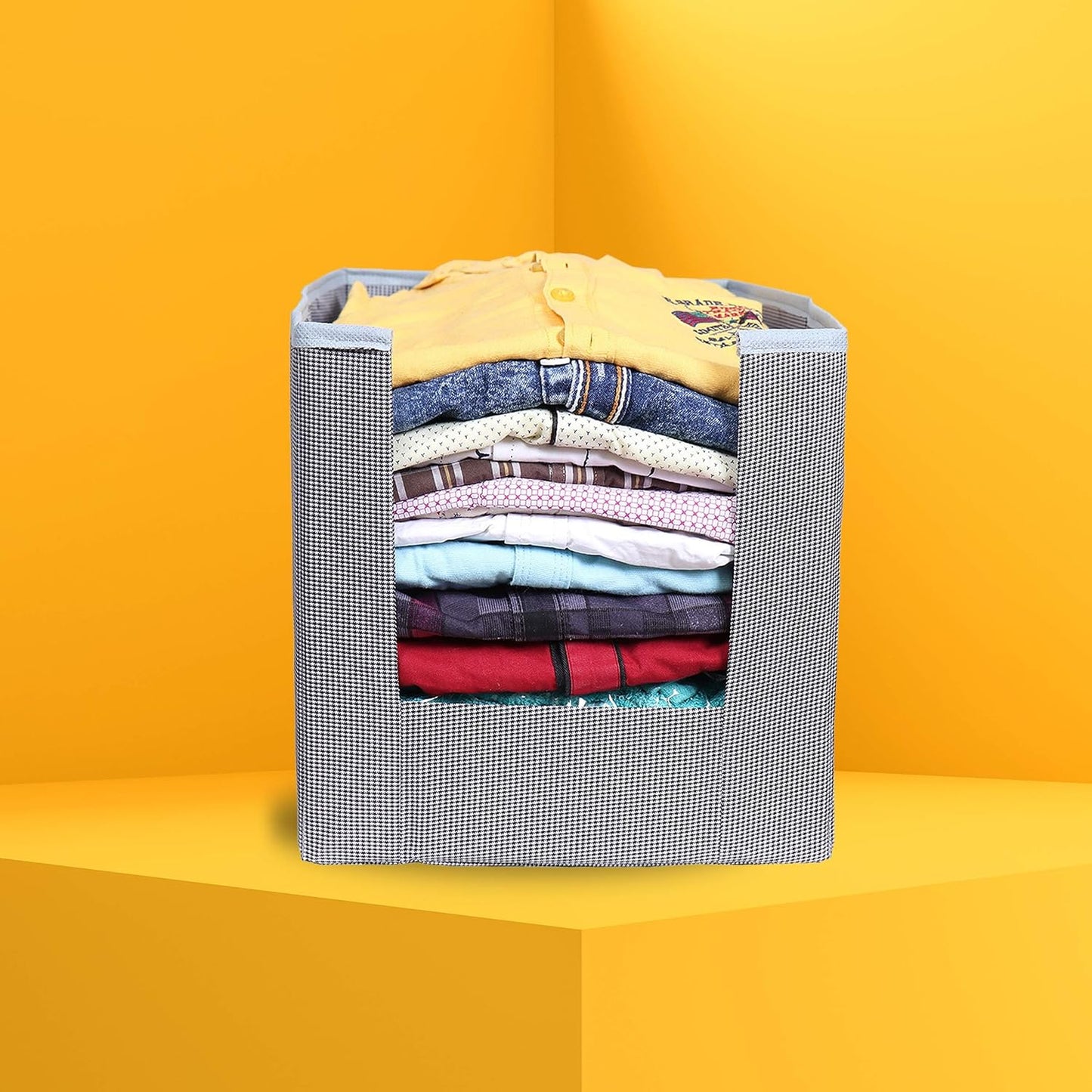 UK-0960 Clothes Organizer| Foldable Non Woven Material|Closet & Wardrobe Organizer