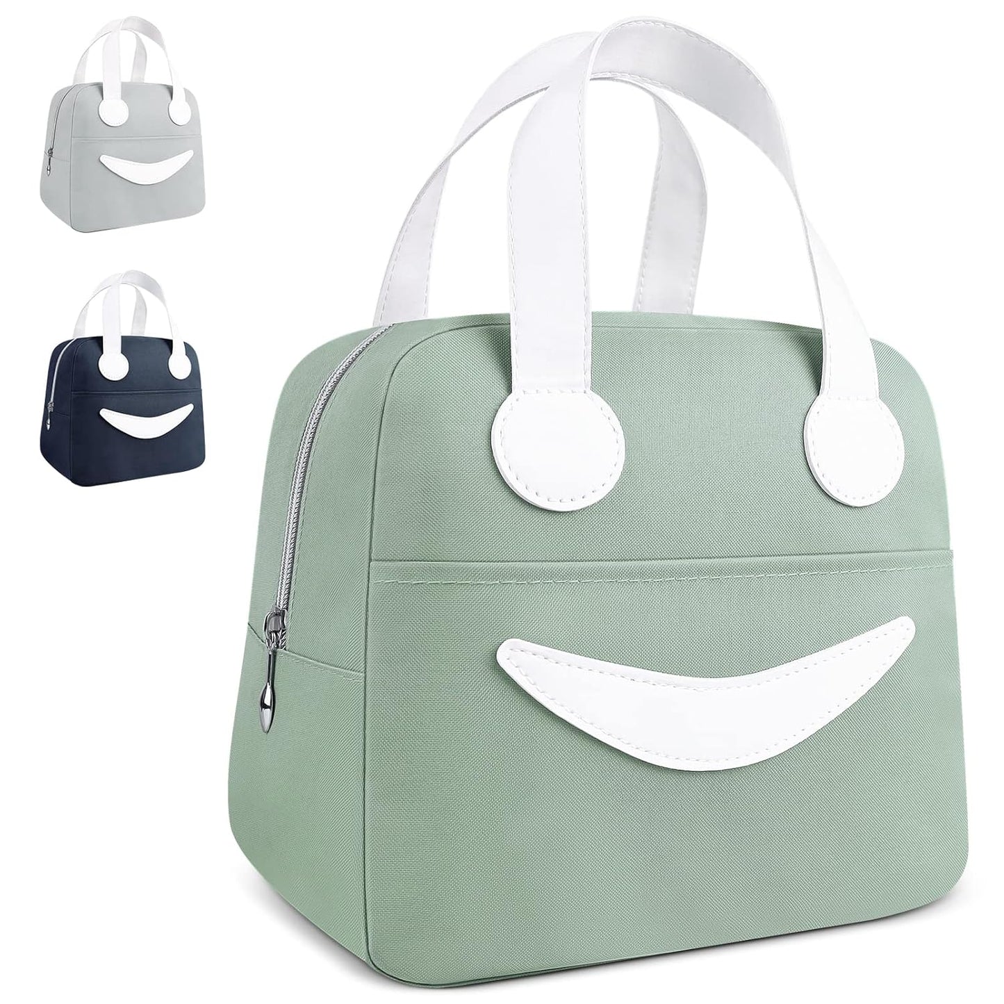 UK-0755 Food Carrier Insulated Lunch Bag Reusable Thermal Tote for Picnics, Travel, Work & School | Leakproof Lunch Box for Kids and Adults