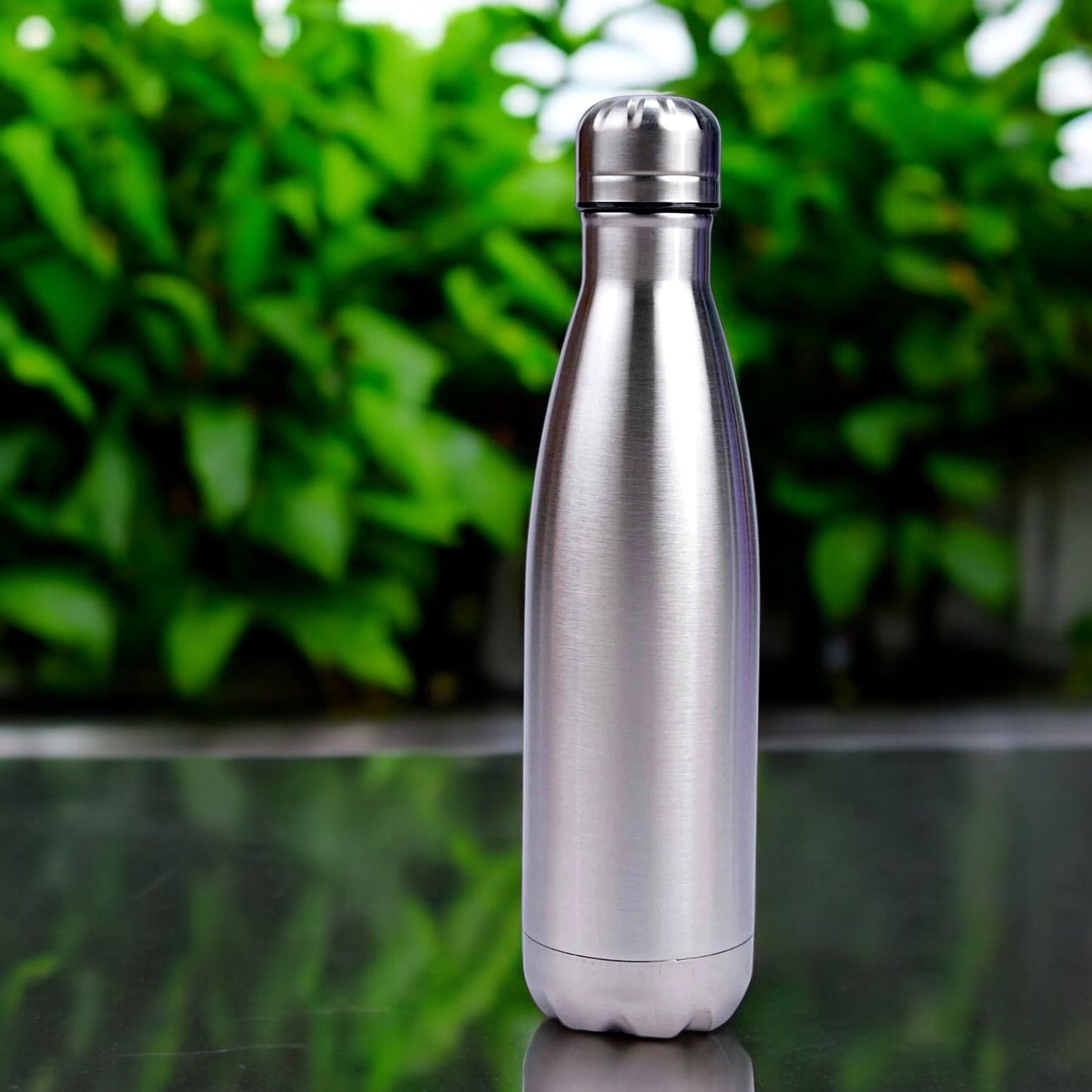 UK-0801 Stanless Steel Water Bottle, Silver | Leak Proof | Office Bottle 1000 ML