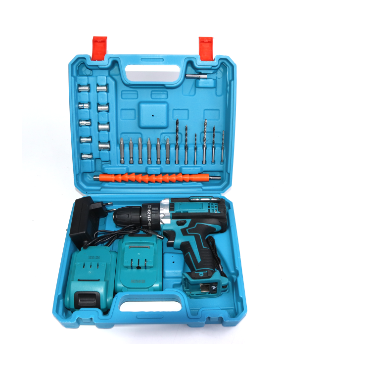 UK-1023 Cordless Drill Machine Kit, Drill with 2 Batteries, 2-Speed Electric , Compact Cordless Power Tool