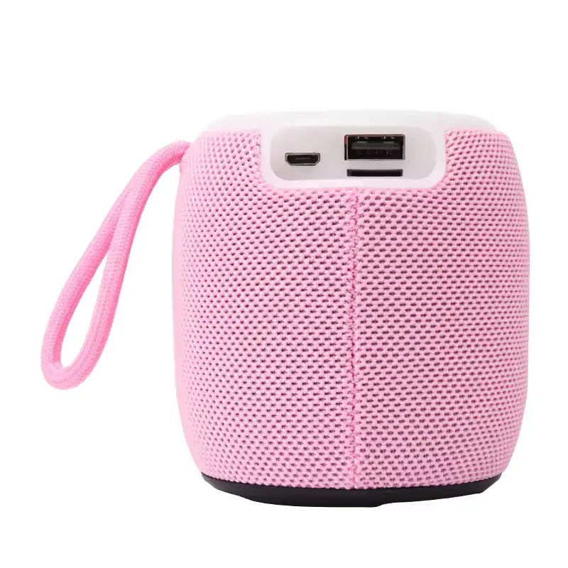 UK-0796 M&I-002 Bluetooth Speakers,Portable Wireless Speaker with 5W Stereo Sound, IPX6 Waterproof Speaker with LED Light