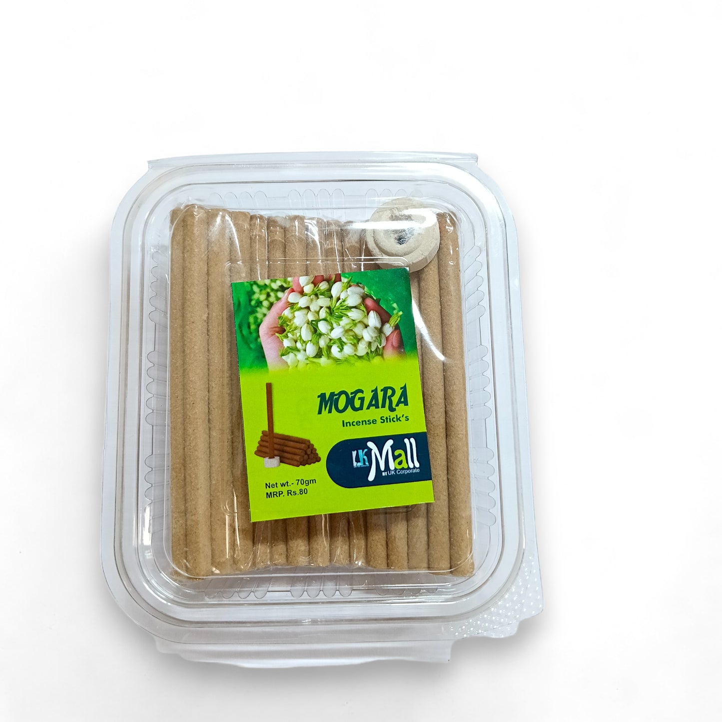 UK-0450 Dhoop Sticks for Pooja ,Dhup Batti with Holder ( PACK OF 2 ) MIX FRAGRANCE
