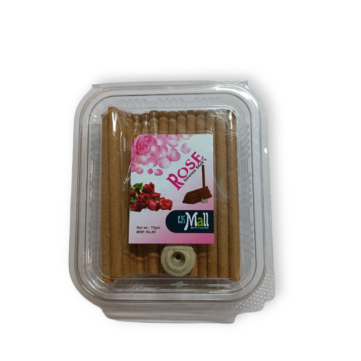 UK-0450 Dhoop Sticks for Pooja ,Dhup Batti with Holder ( PACK OF 2 ) MIX FRAGRANCE