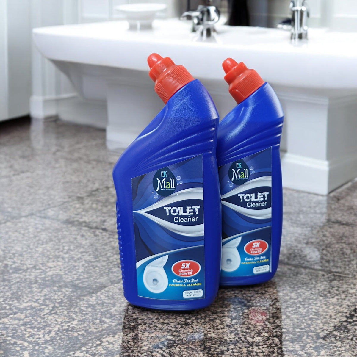 UK-0501 Advanced Toilet Cleaner Liquid, Advanced Thicker Formula | Removes Toughest Stains | Provides Long Lasting freshness