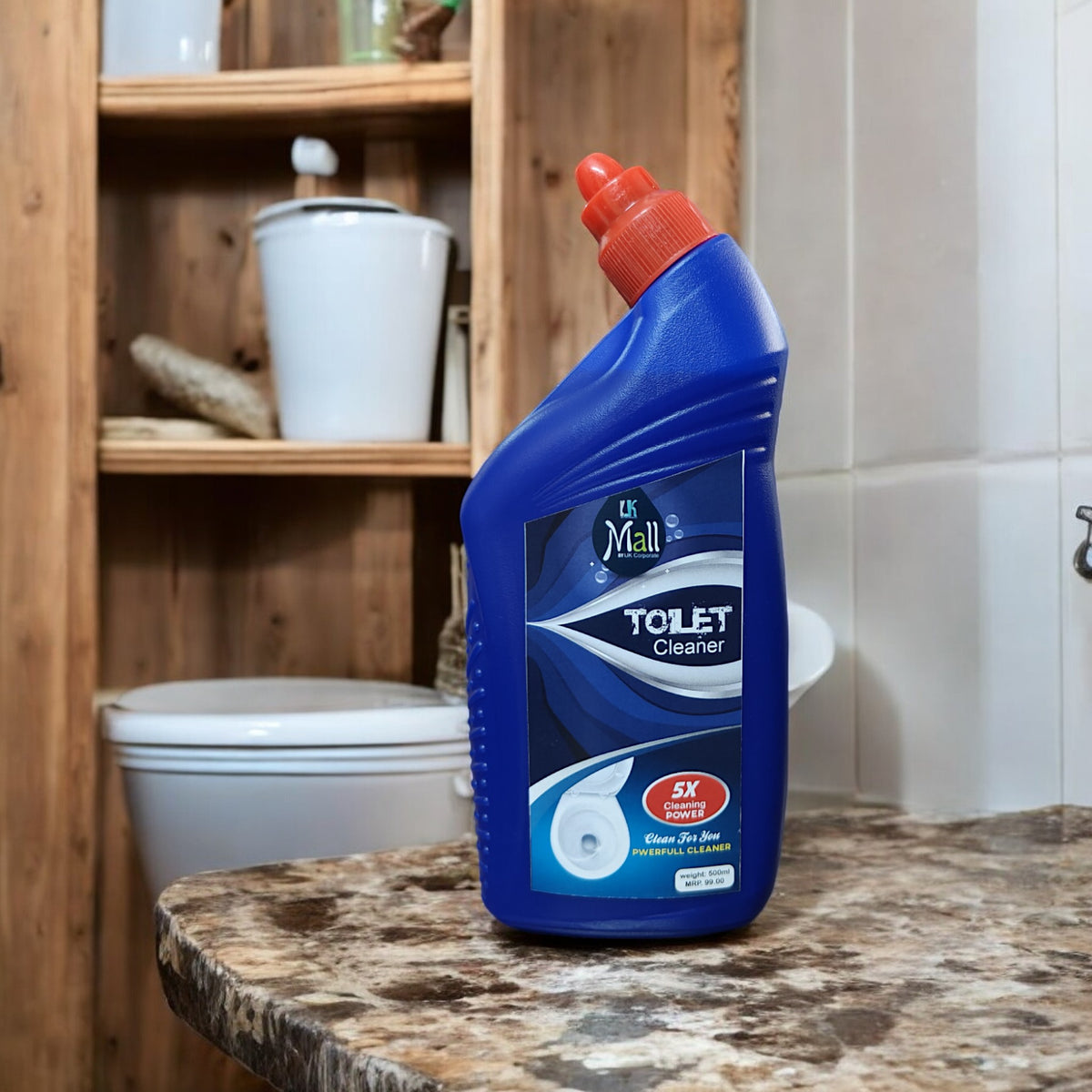 UK-0501 Advanced Toilet Cleaner Liquid, Advanced Thicker Formula | Removes Toughest Stains | Provides Long Lasting freshness