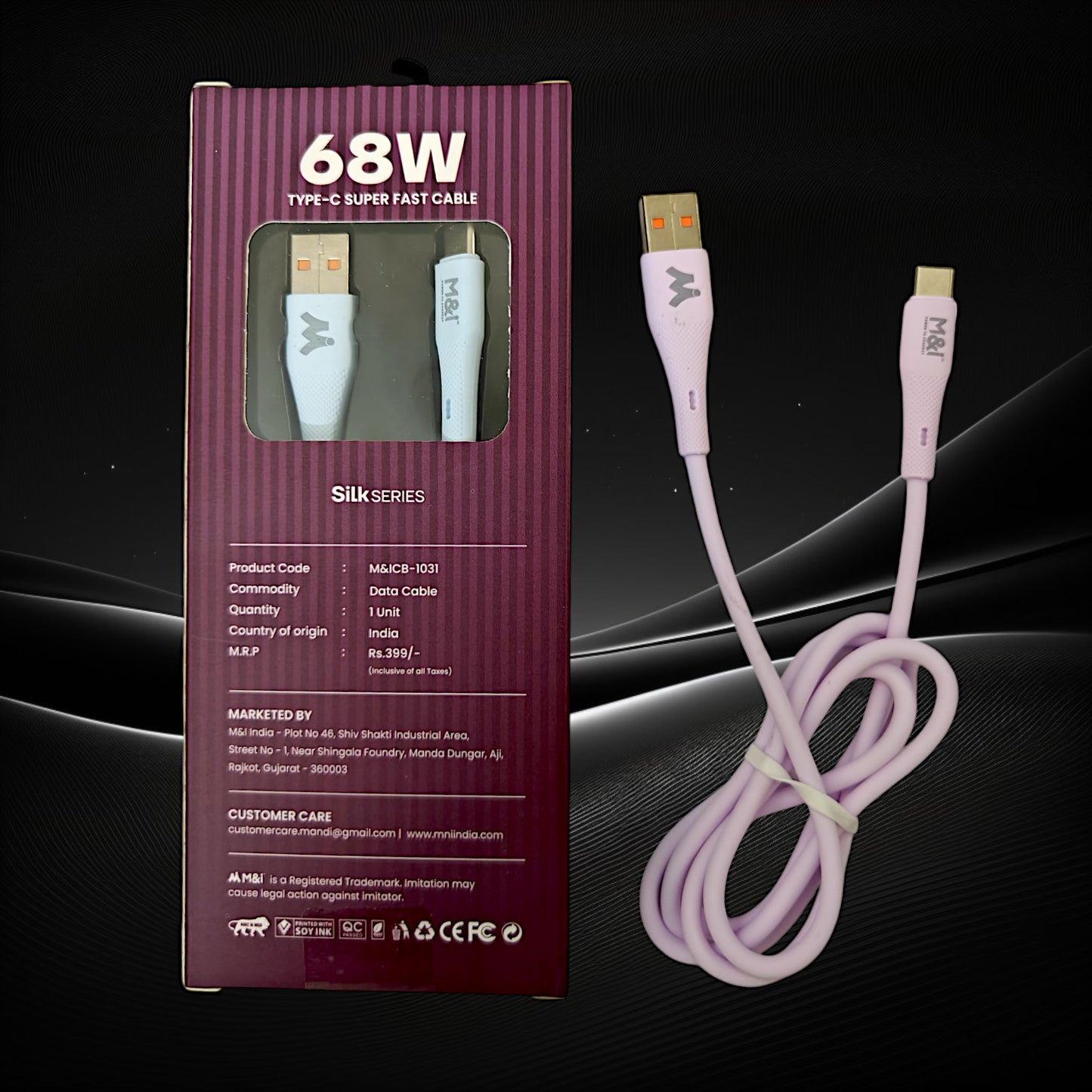 UK-0549 M&i TYPE-C Superfast cable