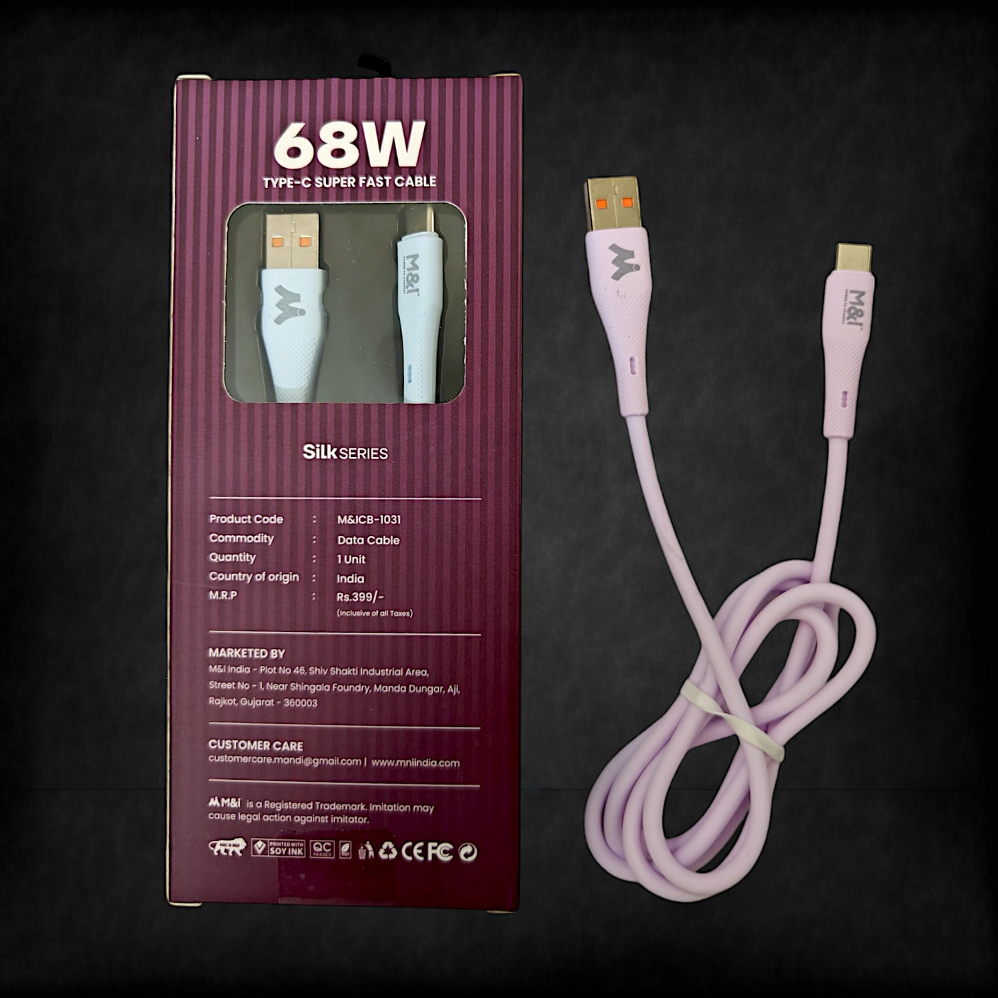 UK-0549 M&i TYPE-C Superfast cable