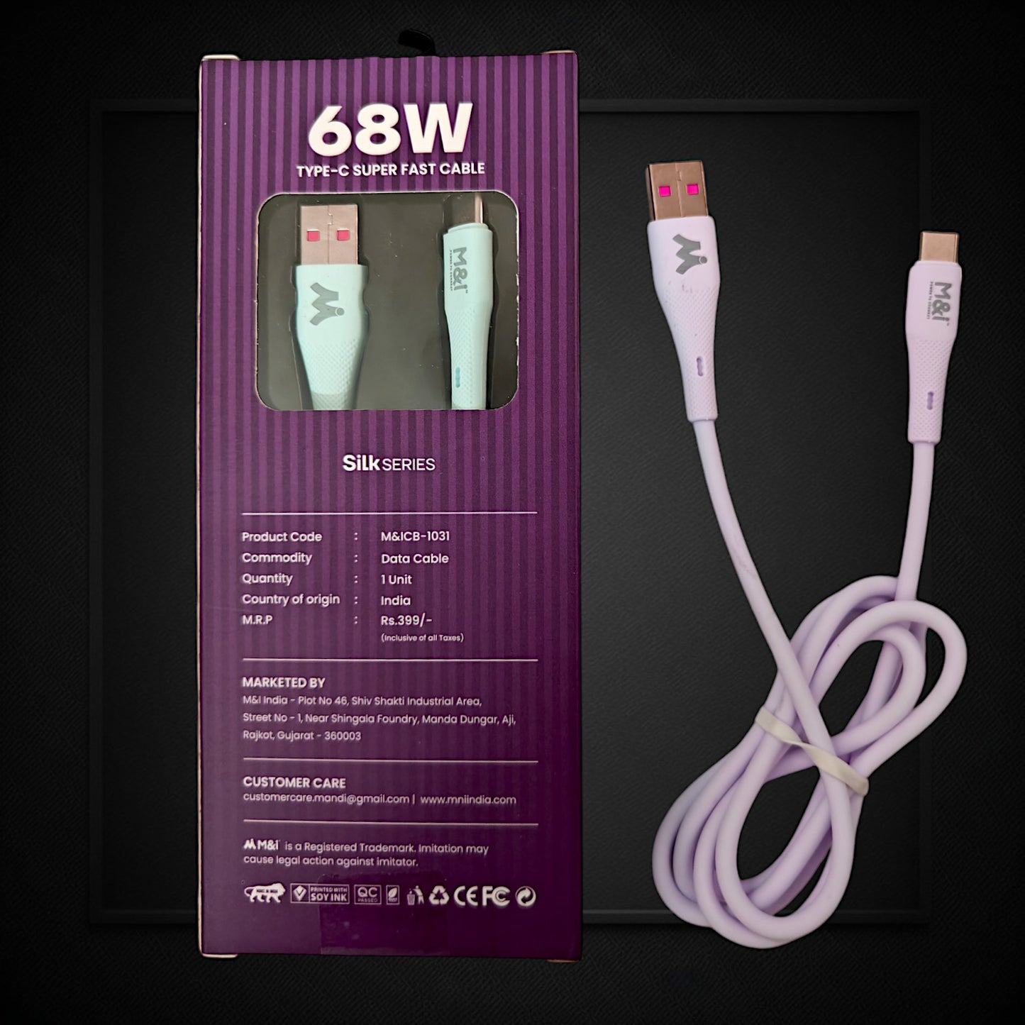 UK-0549 M&i TYPE-C Superfast cable