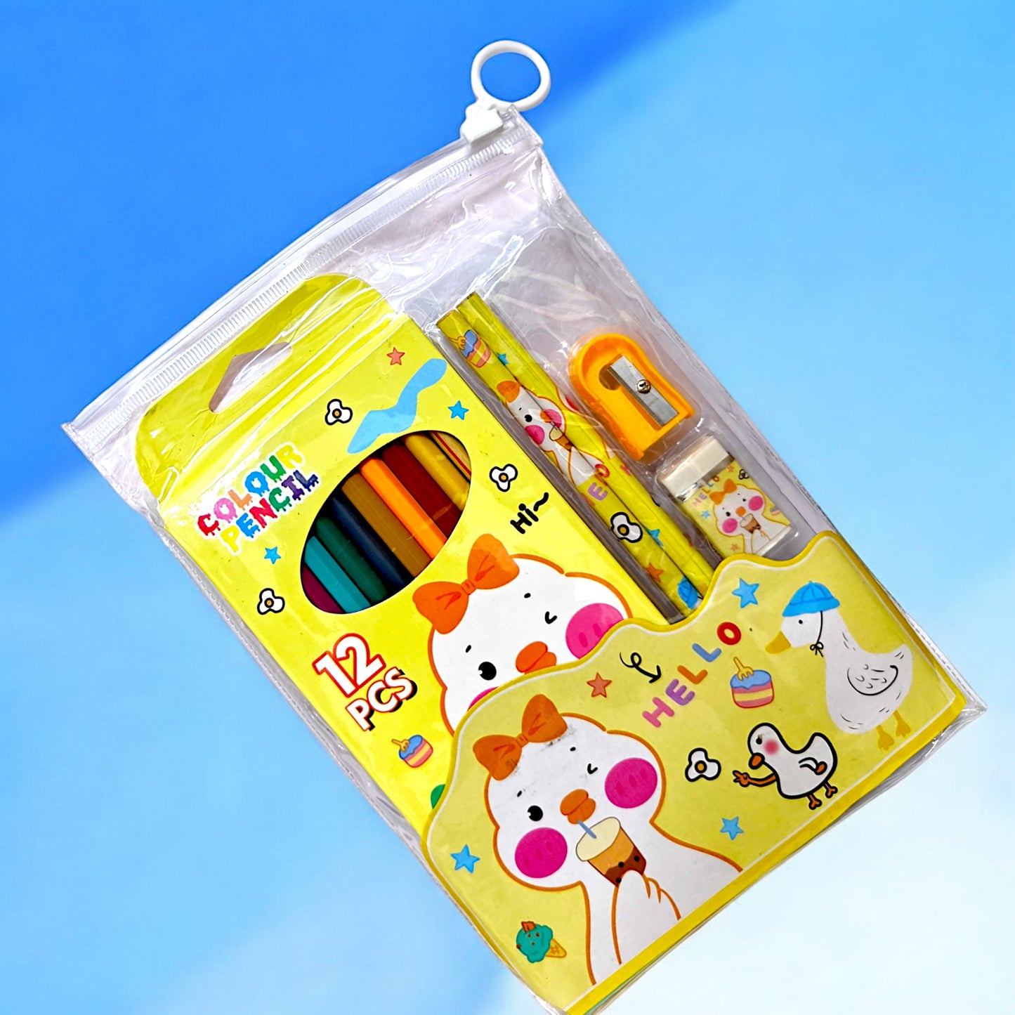 UK-0579 kids Colouring 12pc Pencil Set