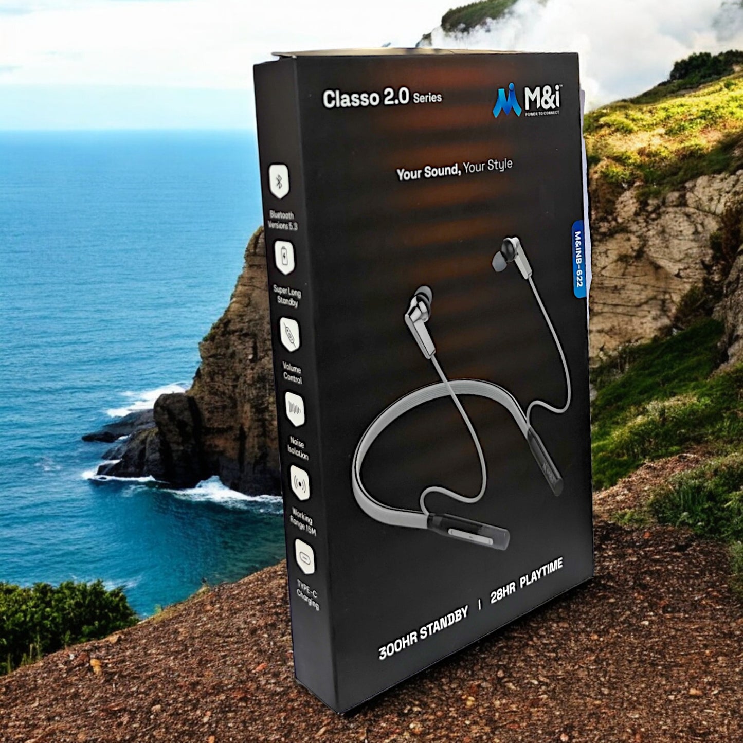 uk-0596 M&i CLAASO 2.0 SERIES Neckband (M&INB-622)