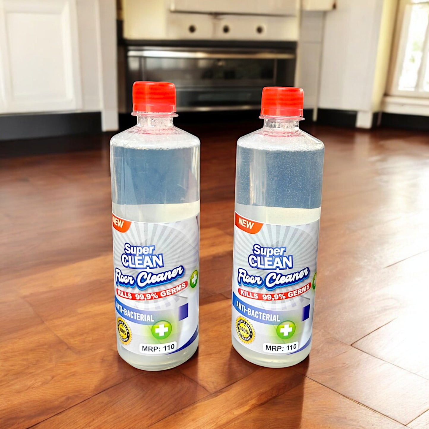 UK-0686 Super Cleane Luxury Floor Cleaner Liquid 500ml ( Get One By One Free )