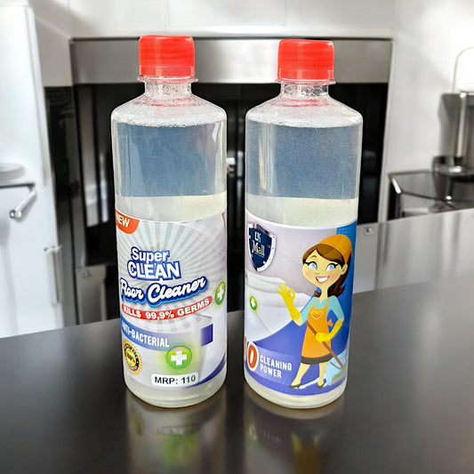 UK-0686 Super Cleane Luxury Floor Cleaner Liquid 500ml ( Get One By One Free )
