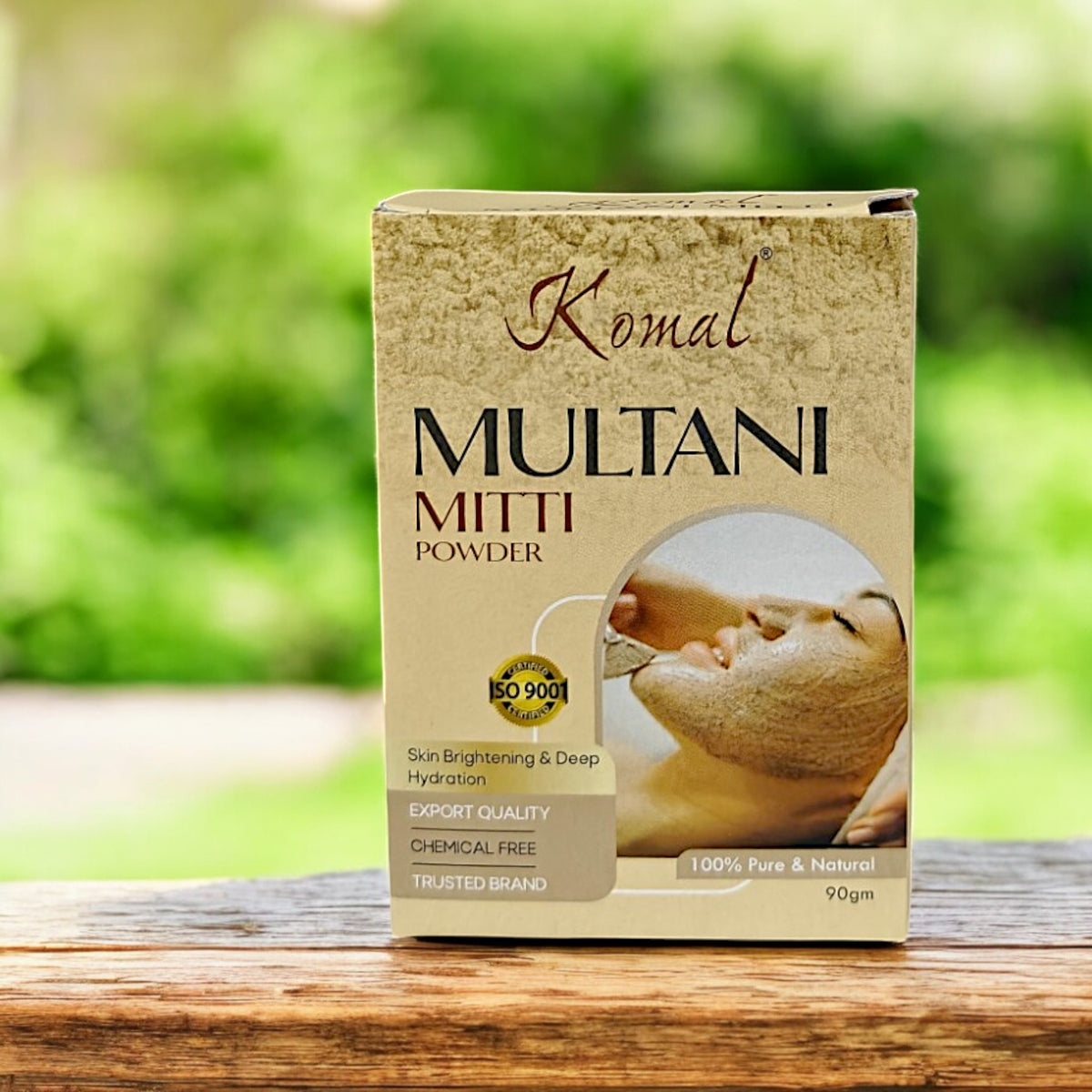 UK-0687 100% Natural Multani Mitti Powder for Face,Skin and Hair (90gm)