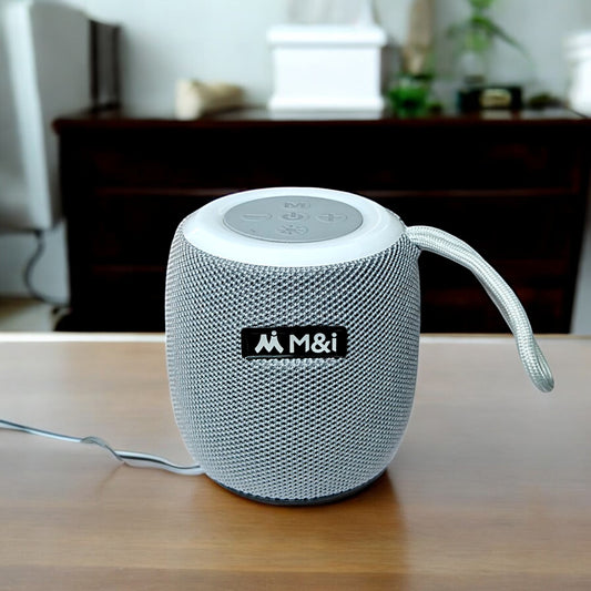 UK-0796 M&I-002 Bluetooth Speakers,Portable Wireless Speaker with 5W Stereo Sound, IPX6 Waterproof Speaker with LED Light