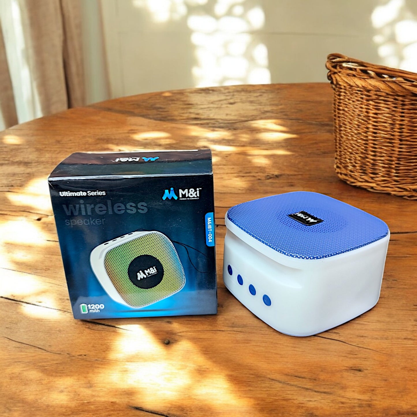 UK-0797 M&I-004 Bluetooth Speakers,Portable Wireless Speaker with 5W Stereo Sound