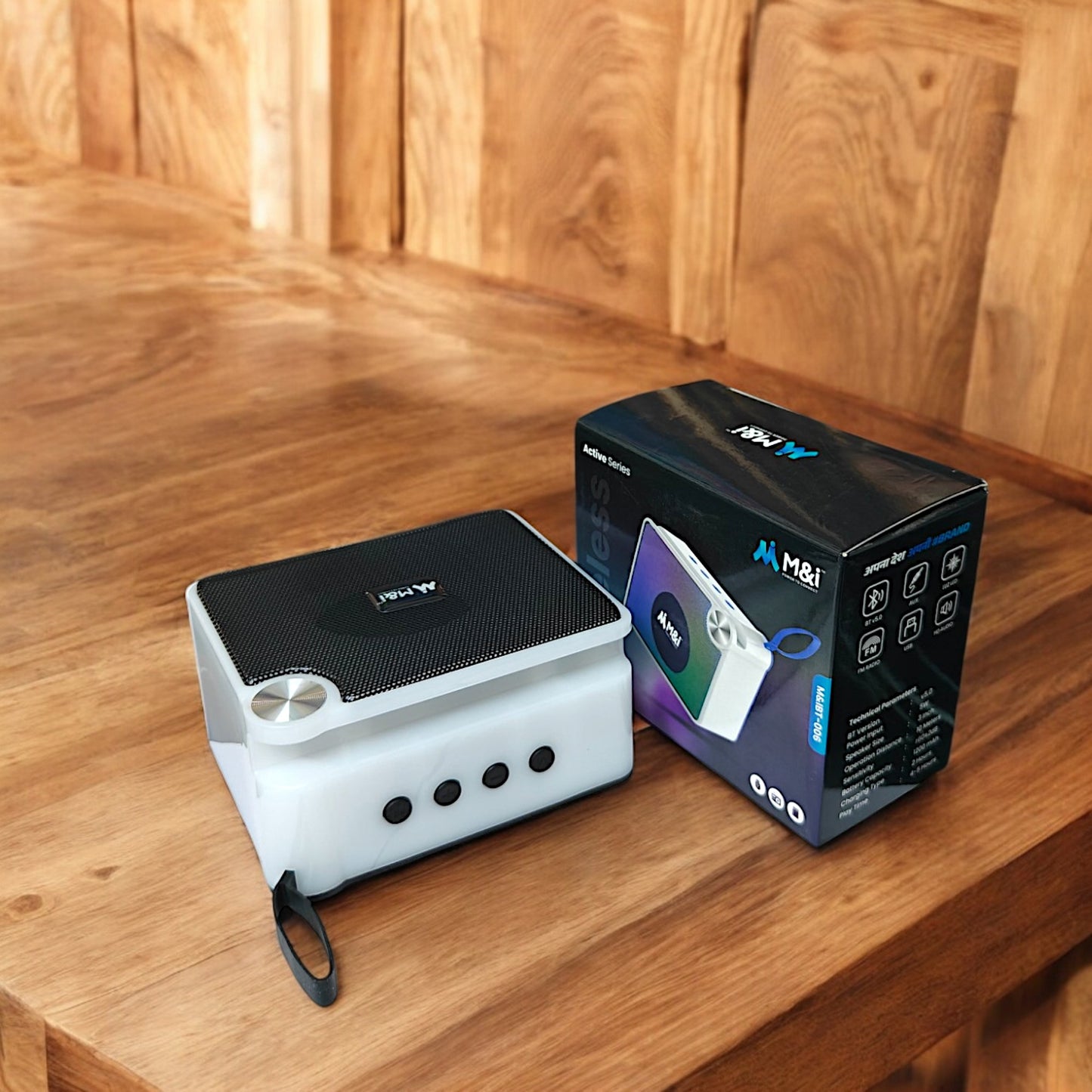 UK-0798 M&I-006 Bluetooth Speakers,Portable Wireless Speaker with 5W Stereo Sound