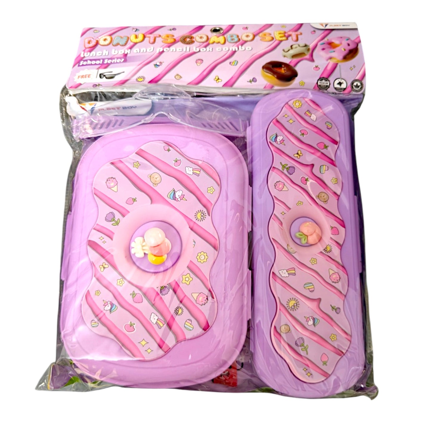 UK-0936 Lunch Box And Pencil Box Combo School Series