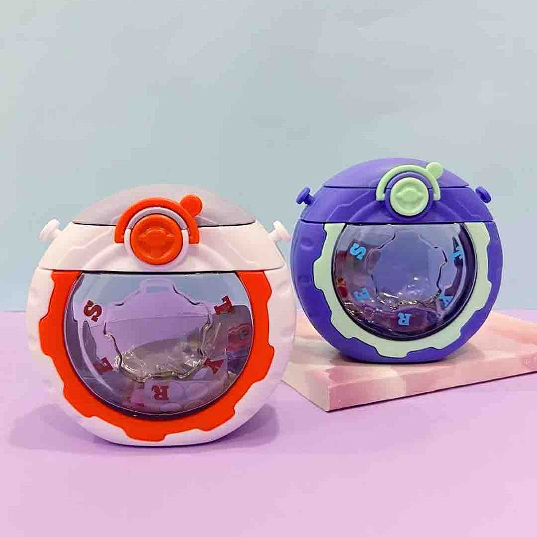 UK-0920 Wheel Shape Small Water Bottle Sipper for Kids