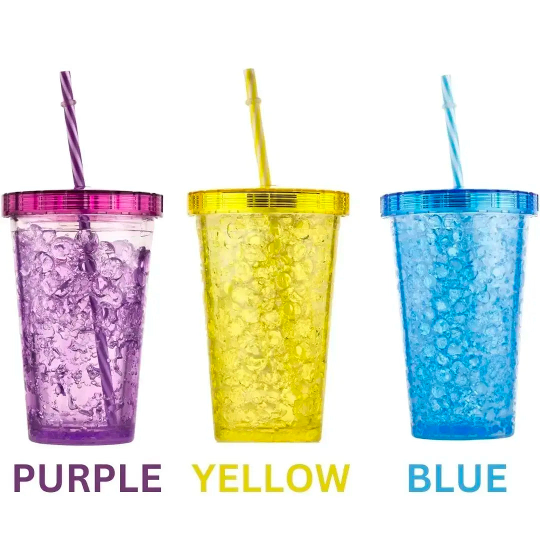 UK-0754 Juice Glass With Lid And Straw -Plastic Tumbler Cute And Functional Sipper Cup For Adults(Aesthetic Mugs,Iced Coffee Tumbler ,Smoothie Jar , Bubble Tea Glass