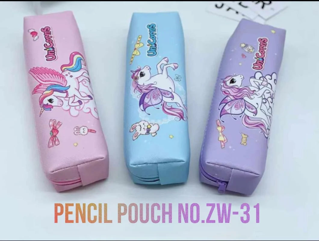 UK-0565 Unicorn Purple Pencil Case