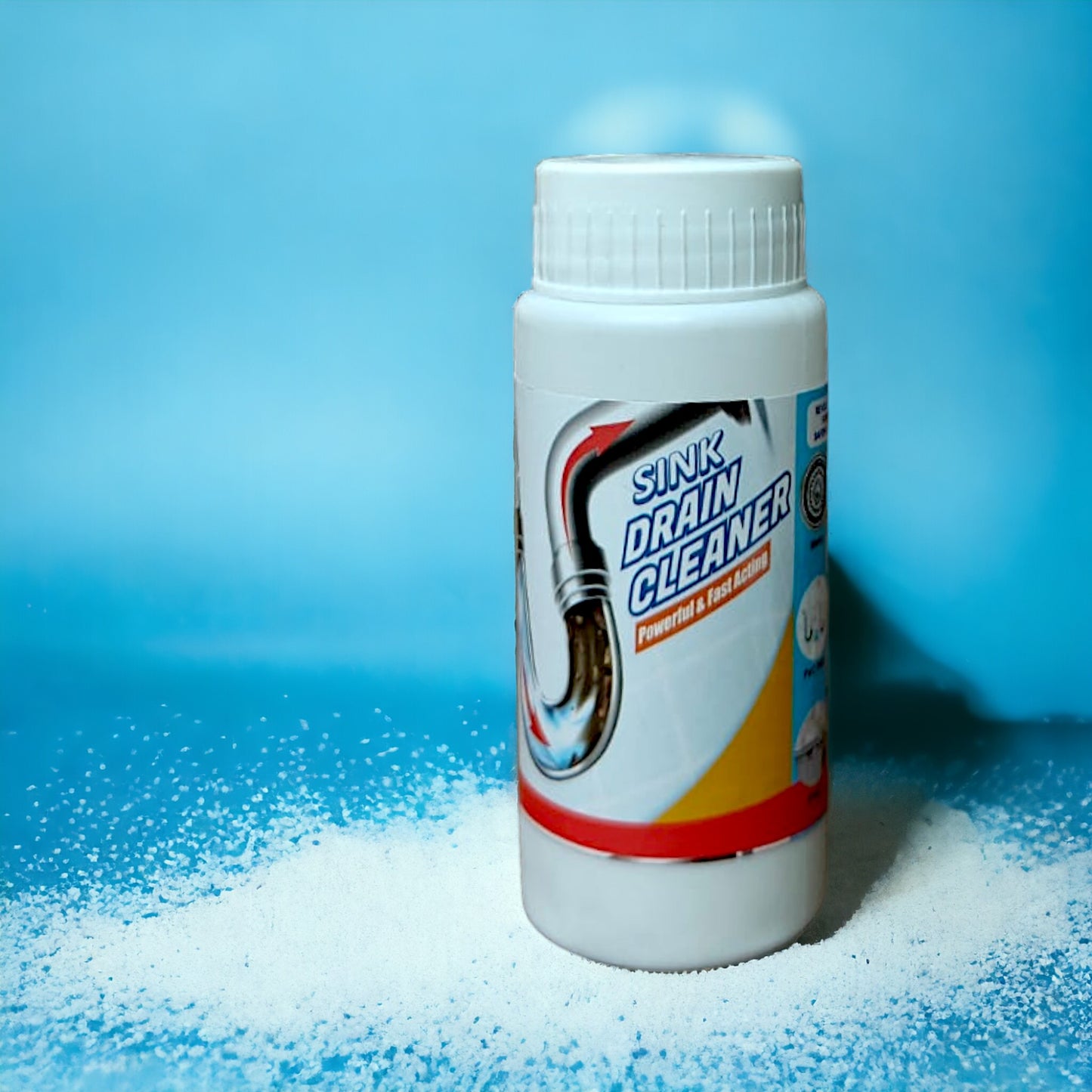 UK-0363 Powerful Sink and Drain Cleaner, Portable Powder Cleaning Tool Super Clog Remover Chemical Powder Agent for Kitchen Toilet Pipe Dredging