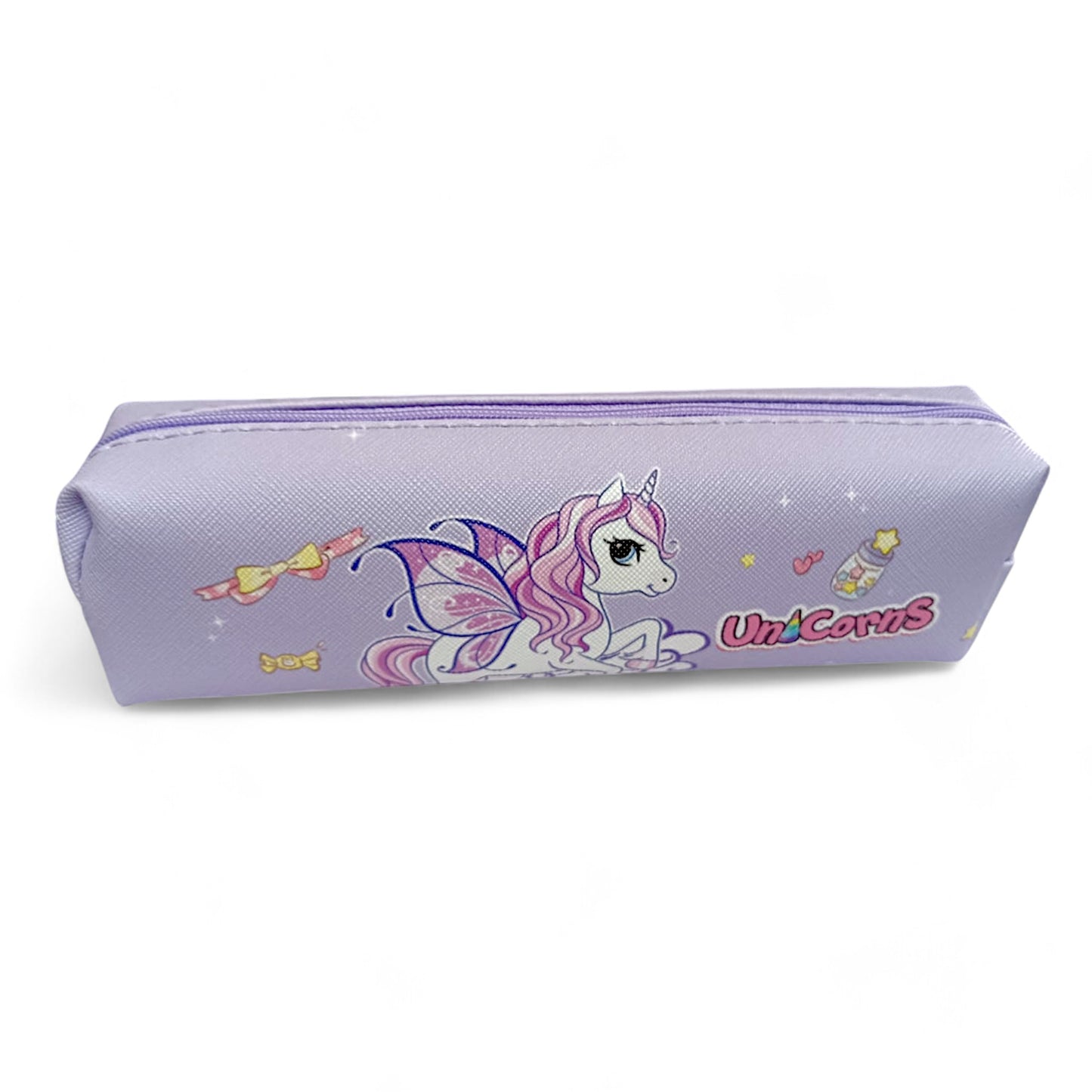 UK-0565 Unicorn Purple Pencil Case