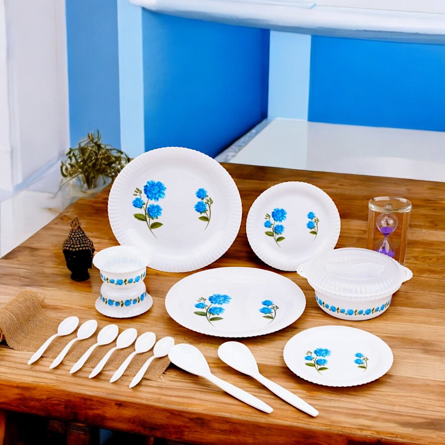 UK-0600 36 Pieces Dinner set | Dining & Gifting | Plates,Bowls & Spoons