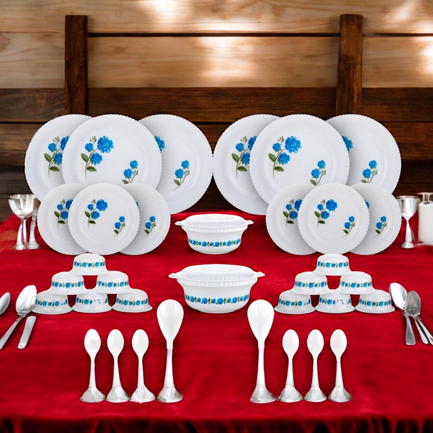 UK-0600 36 Pieces Dinner set | Dining & Gifting | Plates,Bowls & Spoons
