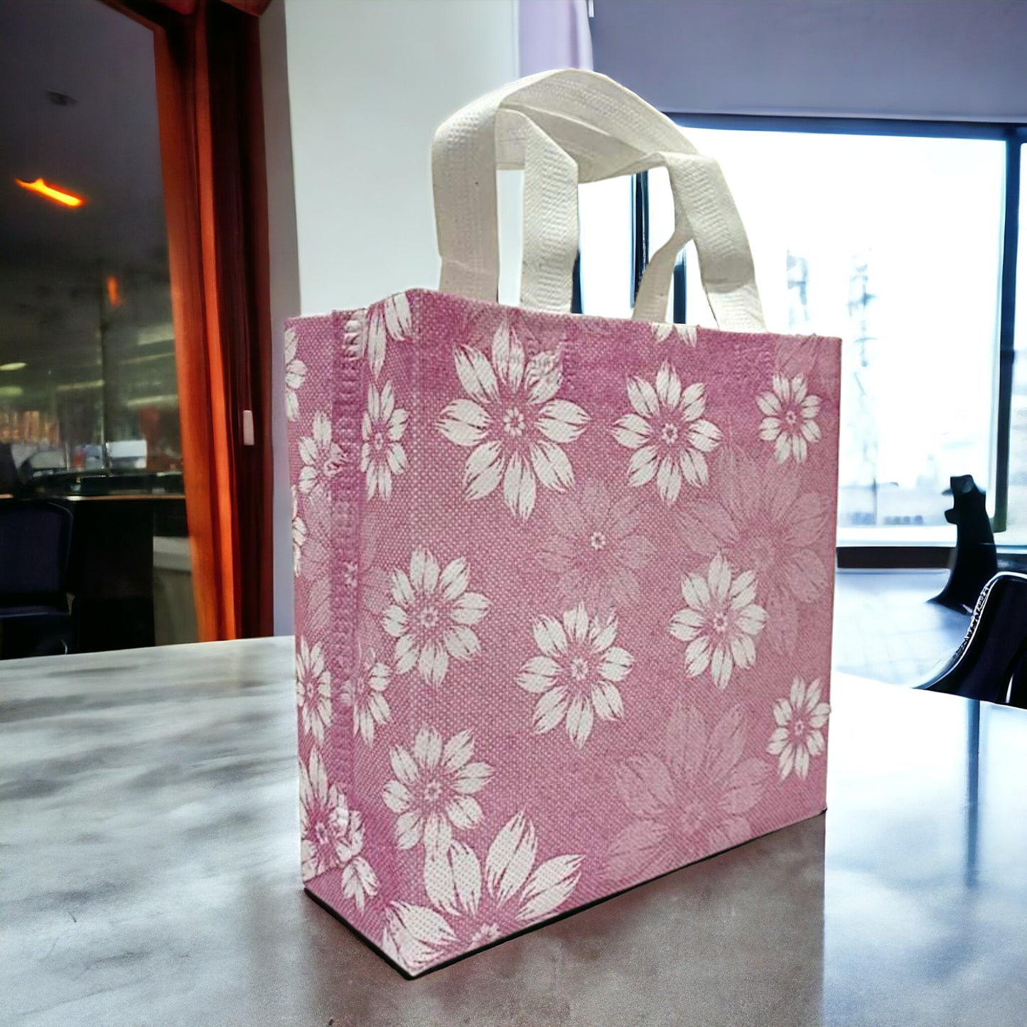 UK-0601 Festive Special Reusable Non-Woven Laminated Gift Bags, Wedding Gifts, Shagun, Saree, Mithai, Jewellery, Traditional Gifting Carry Bag
