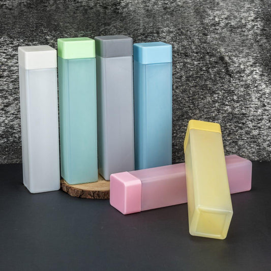 UK-0261 Square Water Bottle Gift Set (6 pieces) (Multicolour)