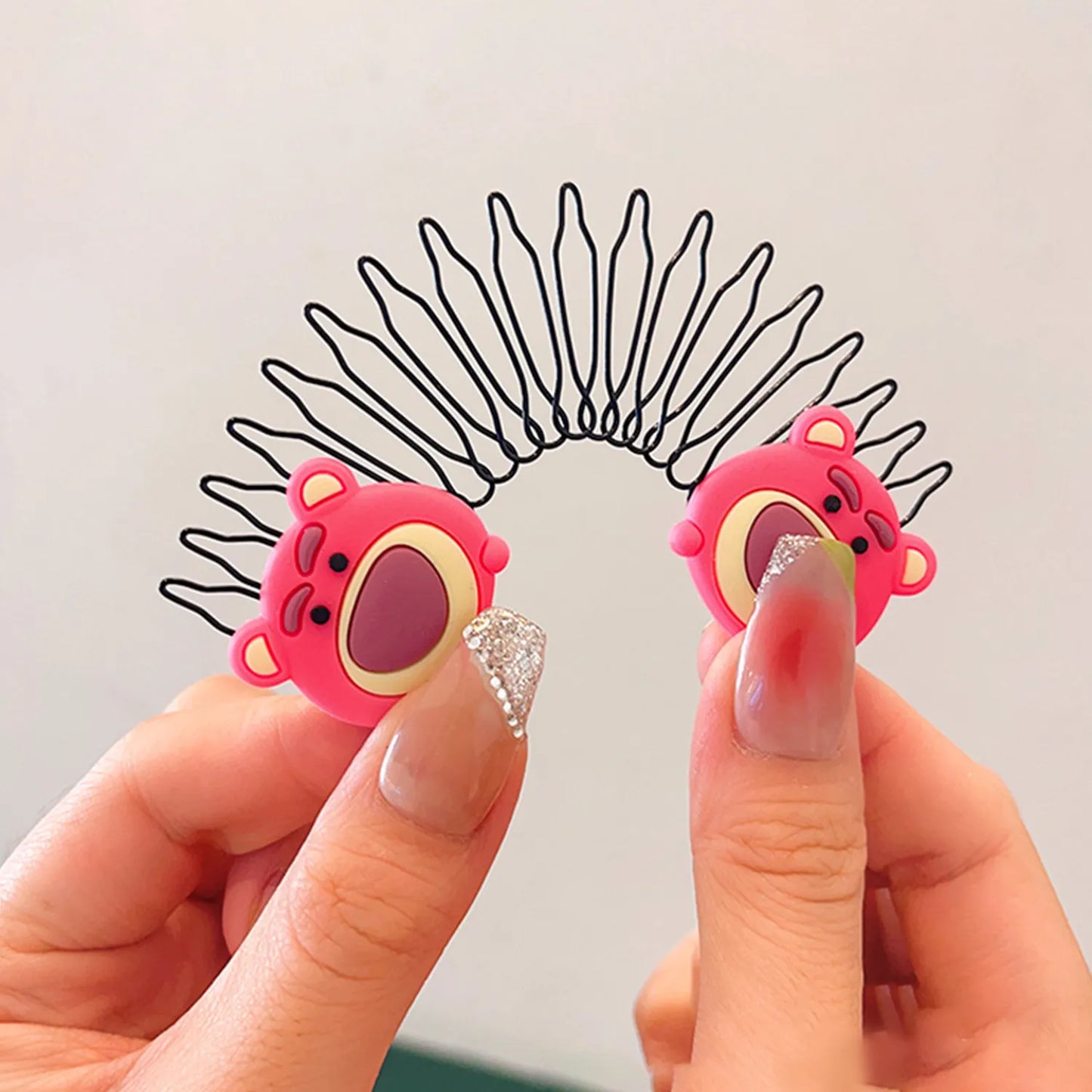 UK-0417 Hair Comb spring Hair Accessories Twist Hair Pin for Parties Daily Working girl