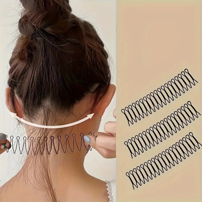 UK-0696 Hair Comb spring Hair Accessories Twist Hair Pin for Parties Daily Working