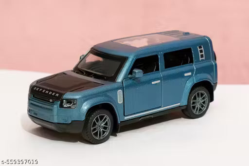 UK-0946 Defender Toy Car Metal Body Openable Doors, Bonnet & Boot Pull-Back Action for Kids Diecast Model
