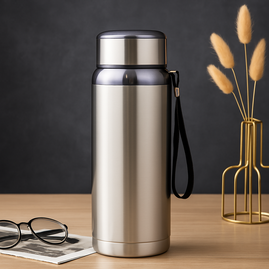 UK-0921 High Capacity Business Thermos Mug Stainless Steel Tumbler Insulated Water Bottle Vacuum Flask for Office Tea Mugs 1000ml