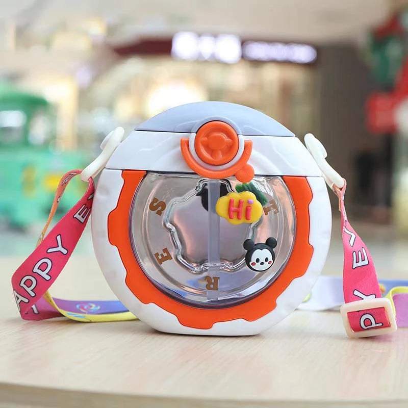 UK-0920 Wheel Shape Small Water Bottle Sipper for Kids