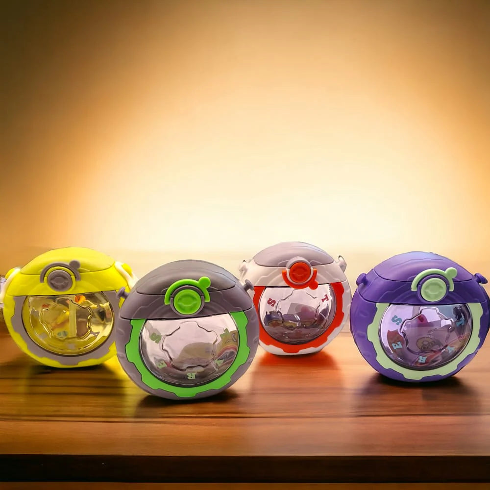 UK-0920 Wheel Shape Small Water Bottle Sipper for Kids