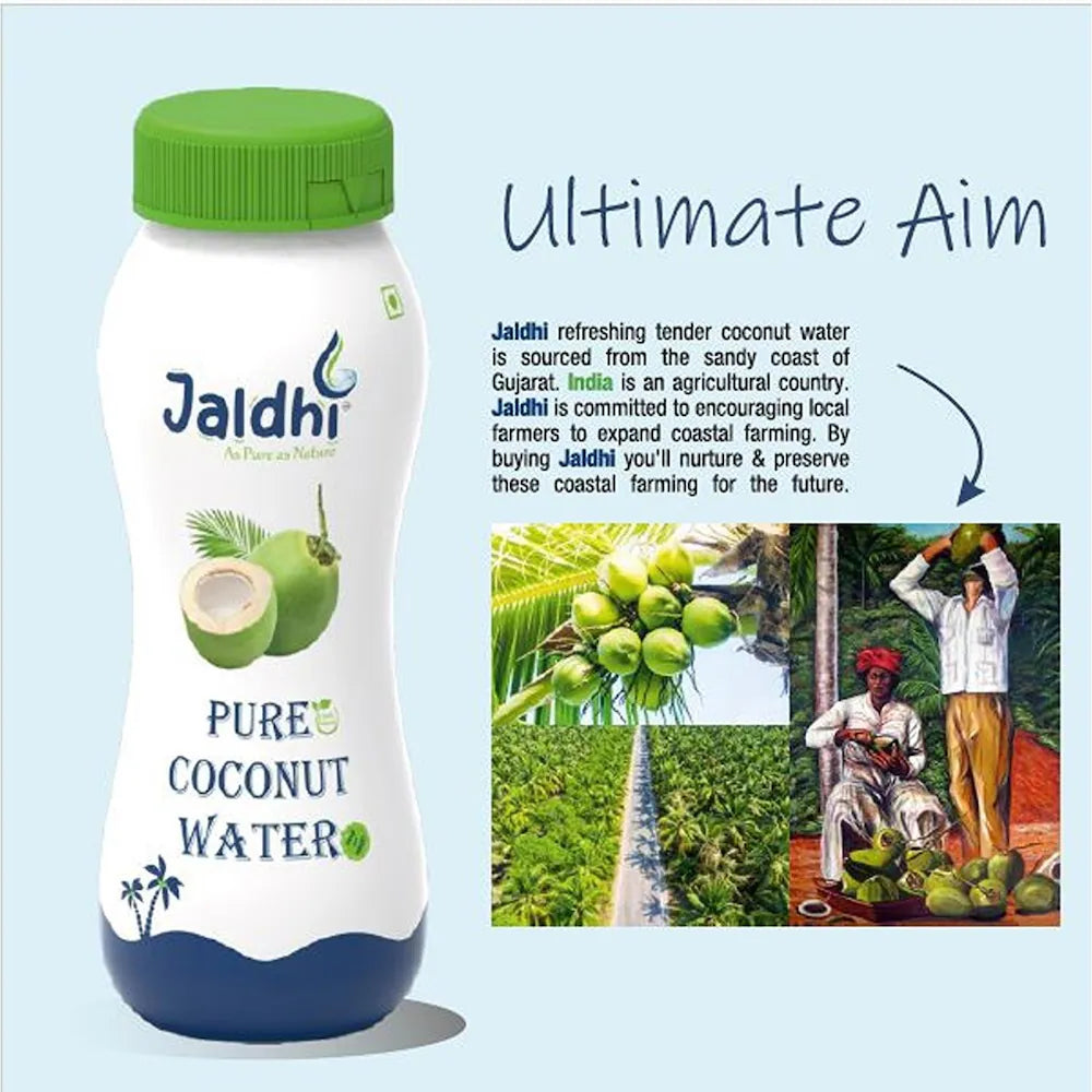 UK-0685 JALDHI As Pure As Nature Pure Coconut Water 200ML