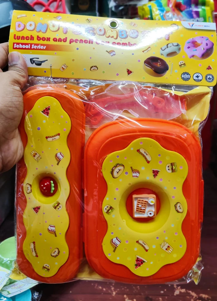 UK-0936 Lunch Box And Pencil Box Combo School Series
