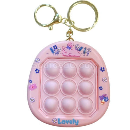 UK-0928 bubble squeeze decompression toy keychain