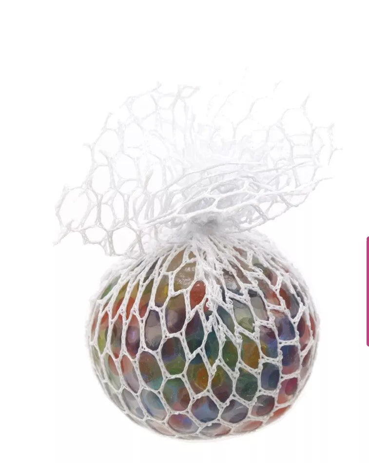 UK-0731 Squishy Jelly Ball filled with Fruits, Anti Stress Pressure Relieve Hand Exercise Toy for Kids & Adults