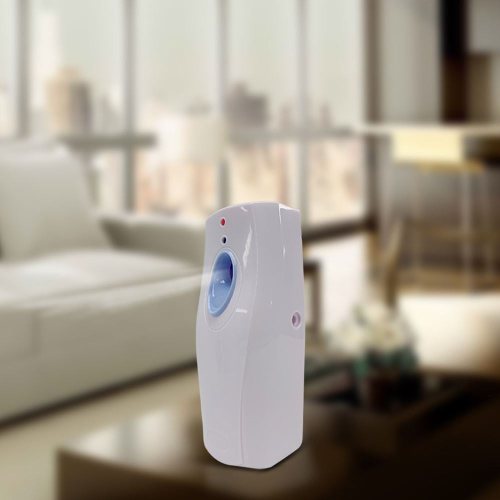 UK-0075 Air Freshener Dispenser | Automatic Air Freshener Dispenser/Automatic Aerosol Perfume Dispenser - Automatic (Day and Night) Light Sensor Enabled Free with D Size Batteries