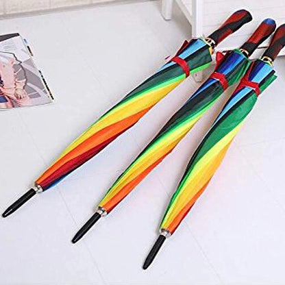 UK-0384 Rainbow Umbrella for men and women