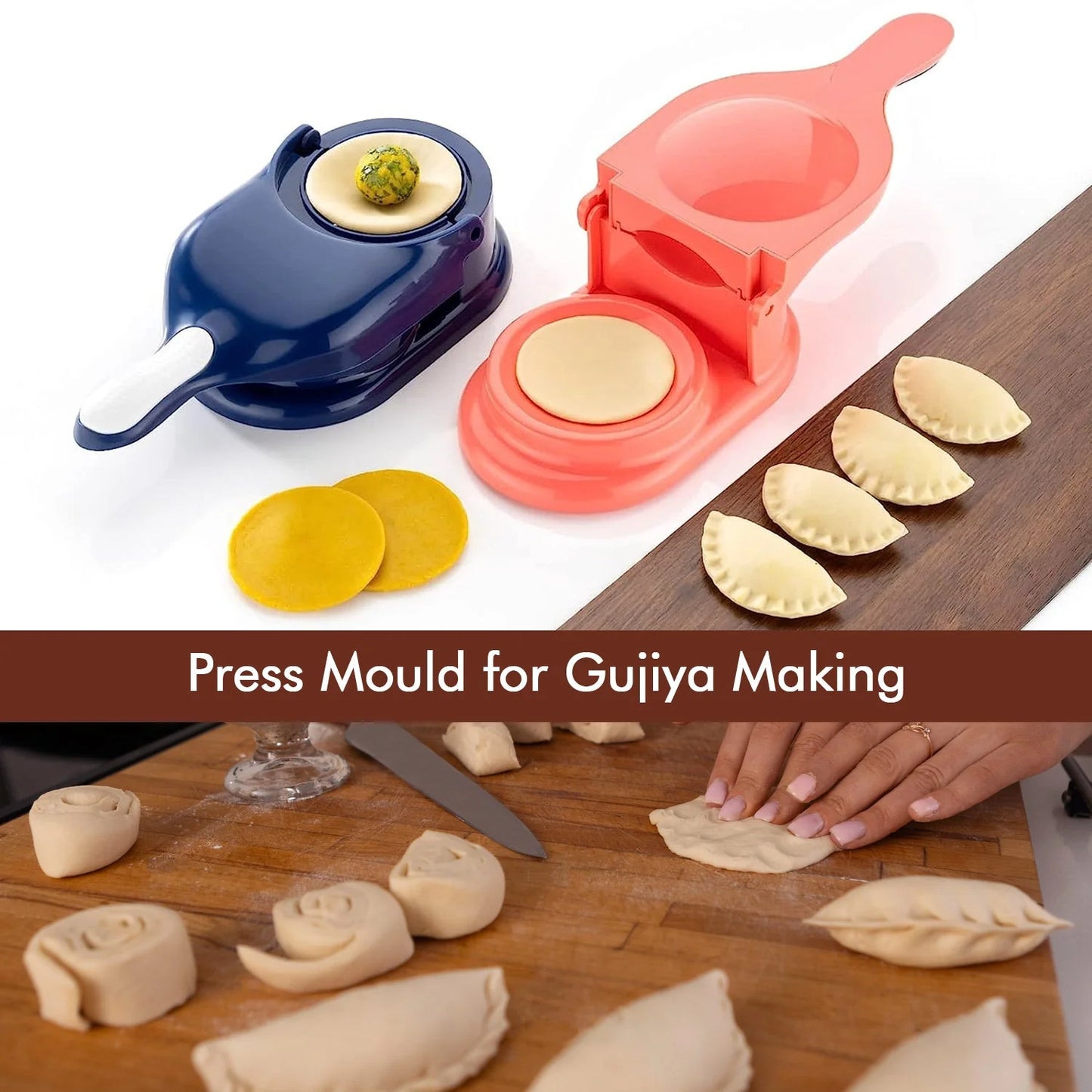 UK-0188 Dumpling Maker Ghughra Momos Maker Machine