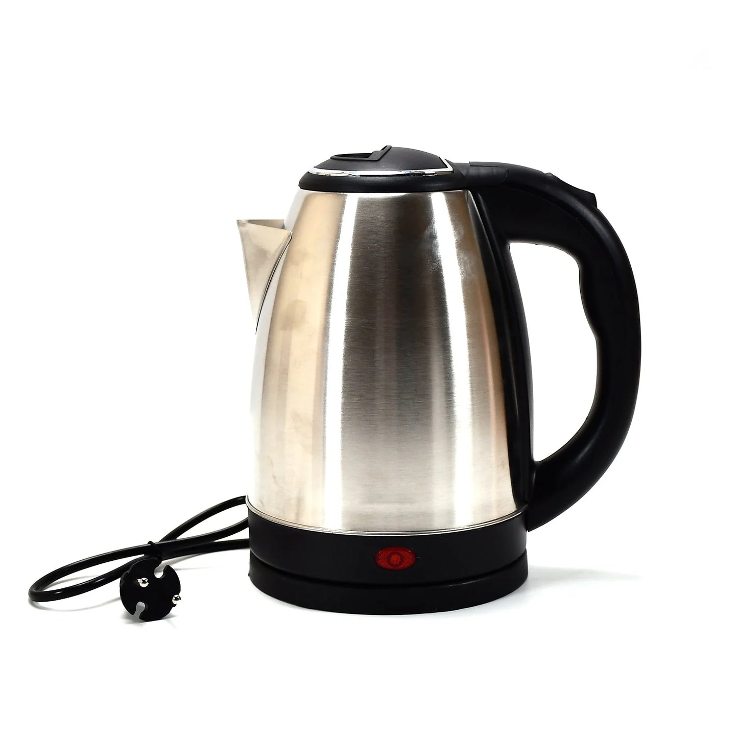 UK-0146 Stainless Steel Electric Kettle - Fast Boil, Auto Shut-Off, Cordless 2LTR