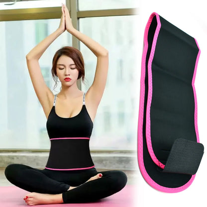 UK-0284 Waist Support Belt Neoprene Ab Belt Trainer, Stomach Wrap Tummy Belt/Belly Tummy Yoga Wrap Back Exercise Body Wrap