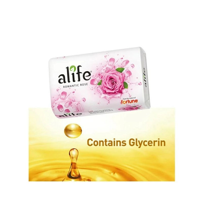 UK-0469 Alife Romantic Rose soap  100g buy 3 get 2 free