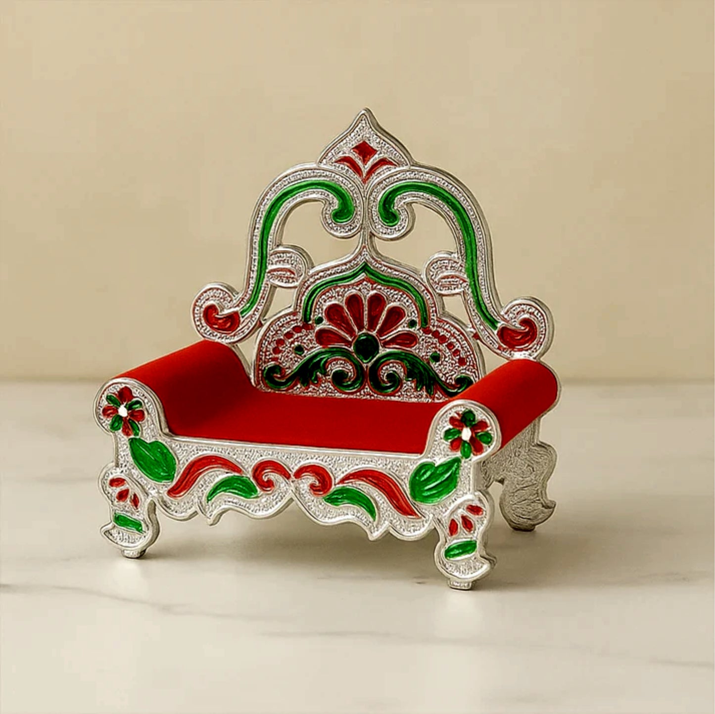 Decorative Singhasan For Laddu Gopal Krishna Ji Or Ganesha Idol