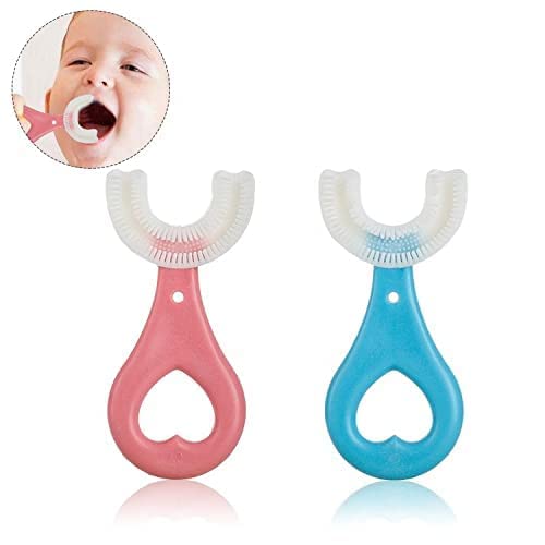 UK-0161  Baby Toothbrush for 1-2 Years - Brush Head for Children Infant Kids Toothbrush